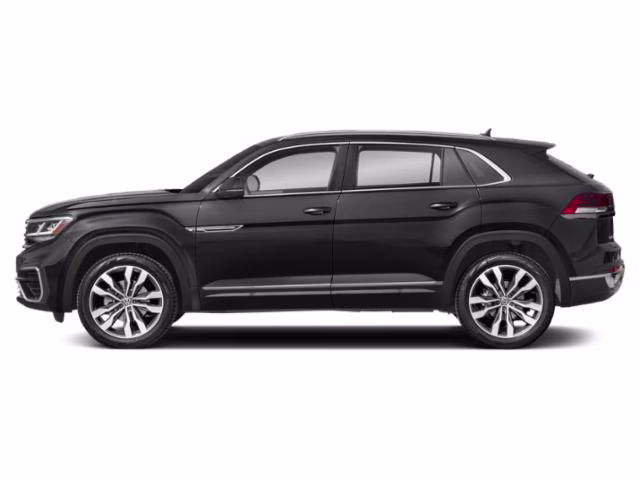 2022 Deep Black Volkswagen Atlas Cross Sport 3.6L V6 SEL Premium R-Line AWD SUV