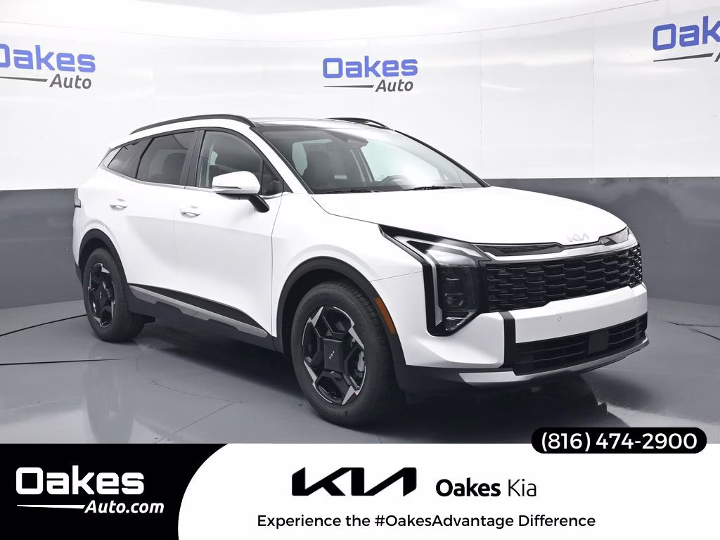 2026 Glacial White Pearl Kia Sportage EX FWD SUV