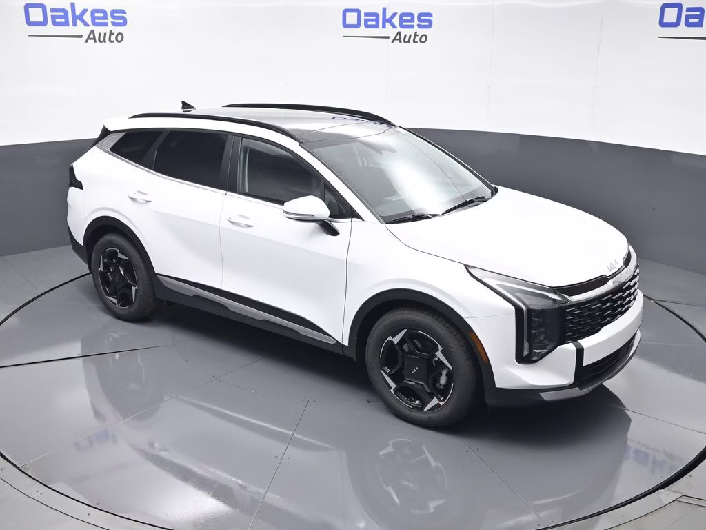 2026 Glacial White Pearl Kia Sportage EX FWD SUV