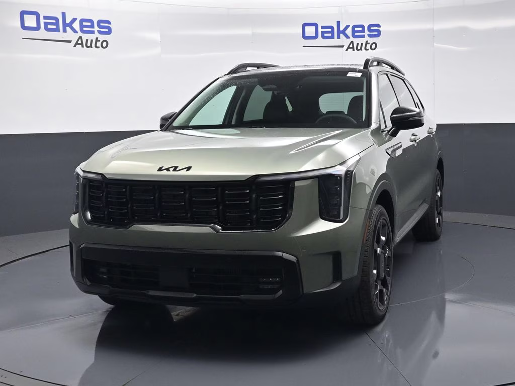 2026 Jungle Green Kia Sorento X-Line EX AWD SUV