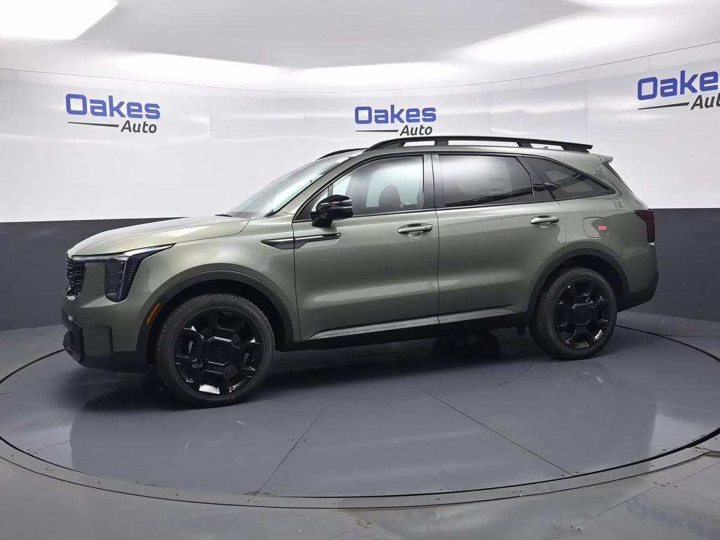 2026 Jungle Green Kia Sorento X-Line EX AWD SUV