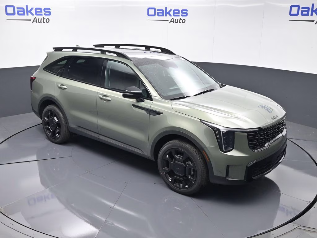 2026 Jungle Green Kia Sorento X-Line EX AWD SUV