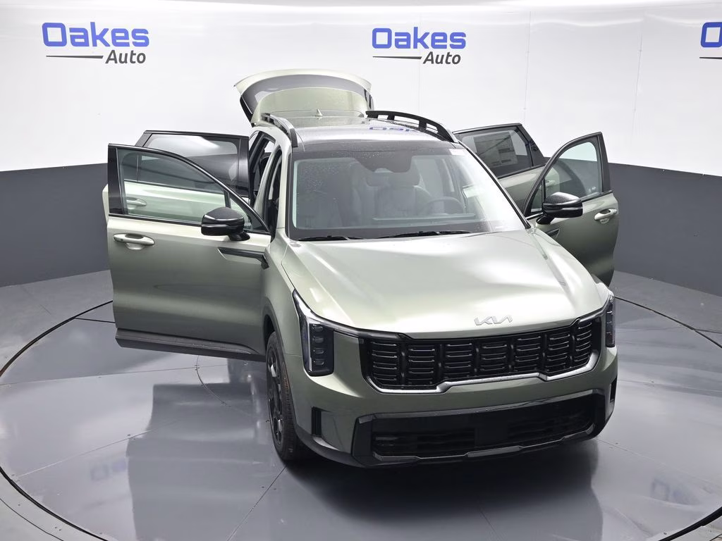 2026 Jungle Green Kia Sorento X-Line EX AWD SUV