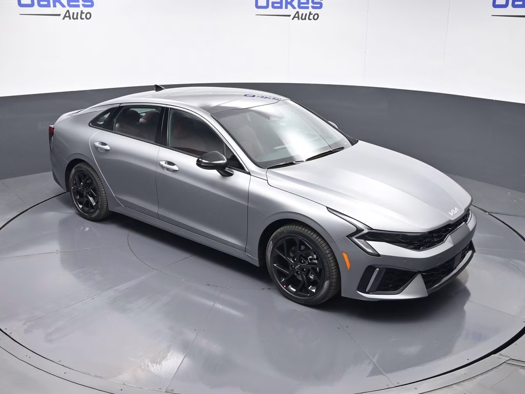 2026 Steel Matte Gray Kia K5 GT-Line AWD Sedan