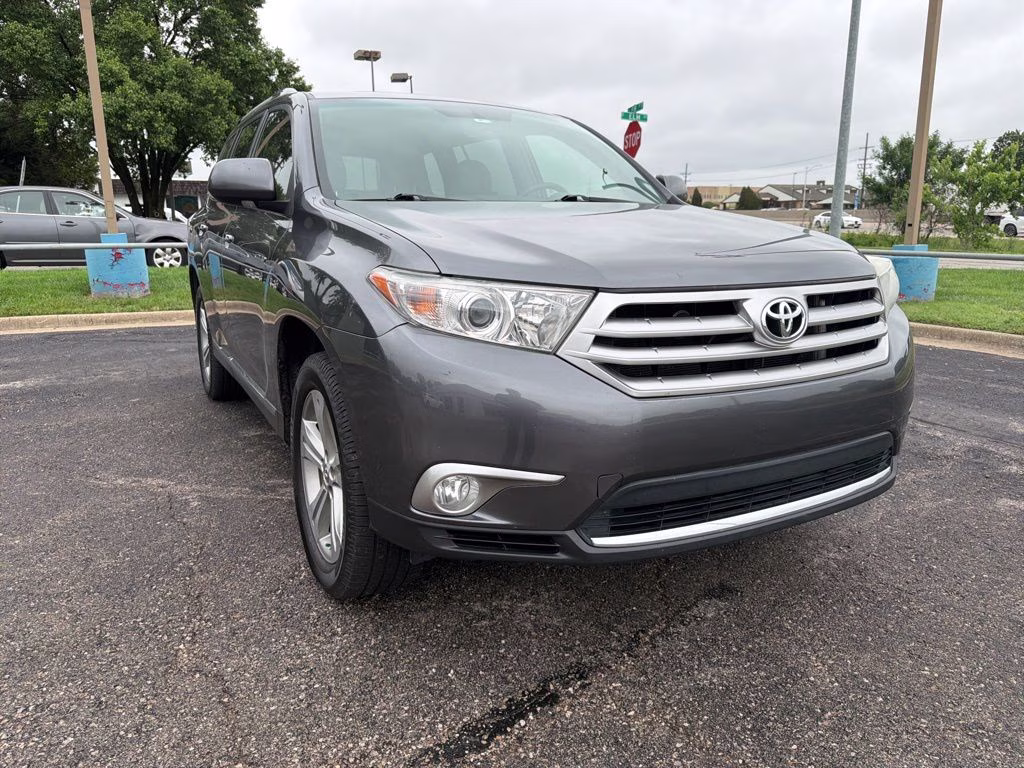 2013 Magnetic Gray Metallic Toyota Highlander Limited 4X4 SUV