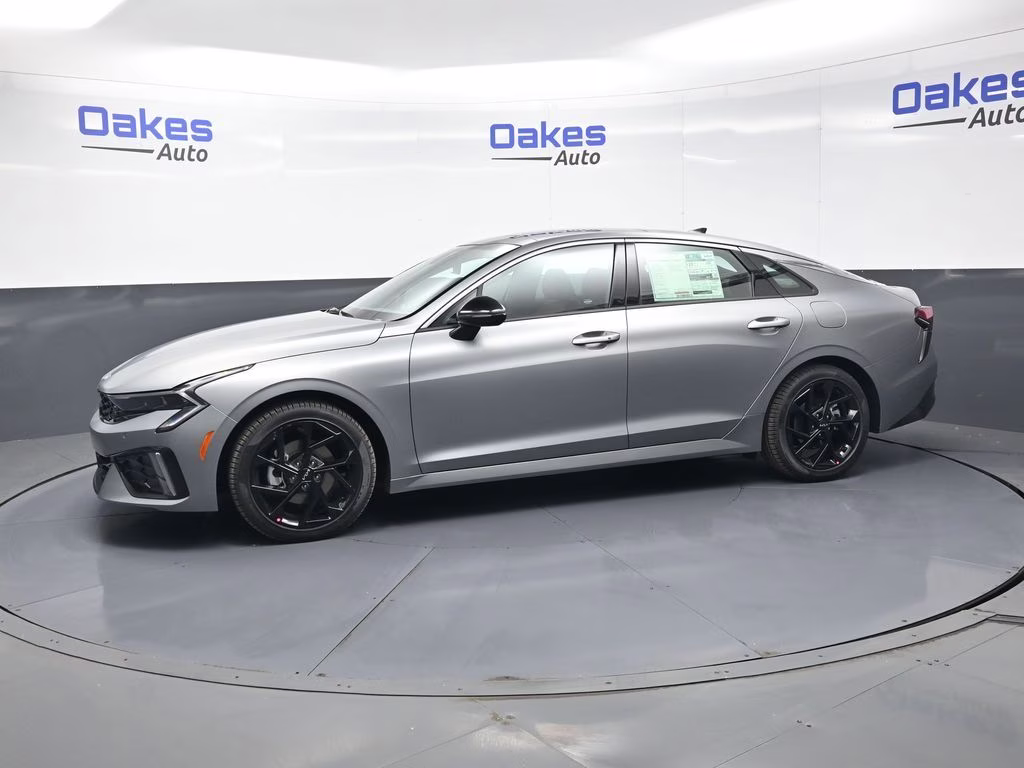 2026 Steel Matte Gray Kia K5 GT-Line AWD Sedan
