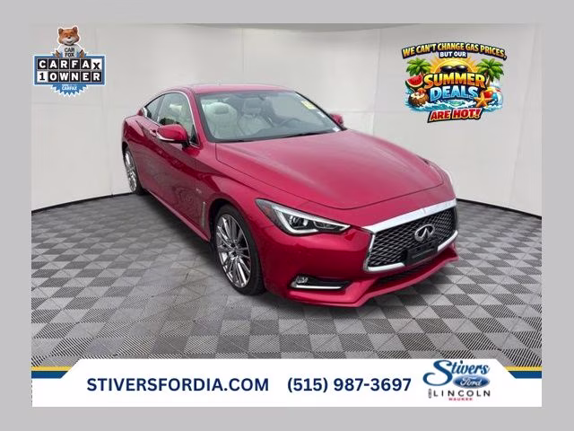 2017 Dynamic Sunstone Red INFINITI Q60 Red Sport 400 AWD Coupe