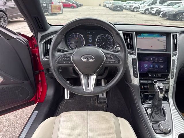 2017 Dynamic Sunstone Red INFINITI Q60 Red Sport 400 AWD Coupe