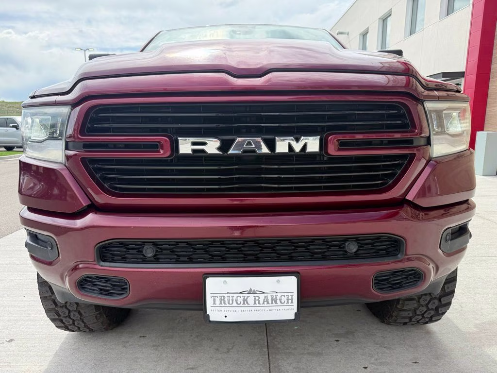2019 Delmonico Red Pearlcoat Ram 1500 Laramie 4X4 Truck