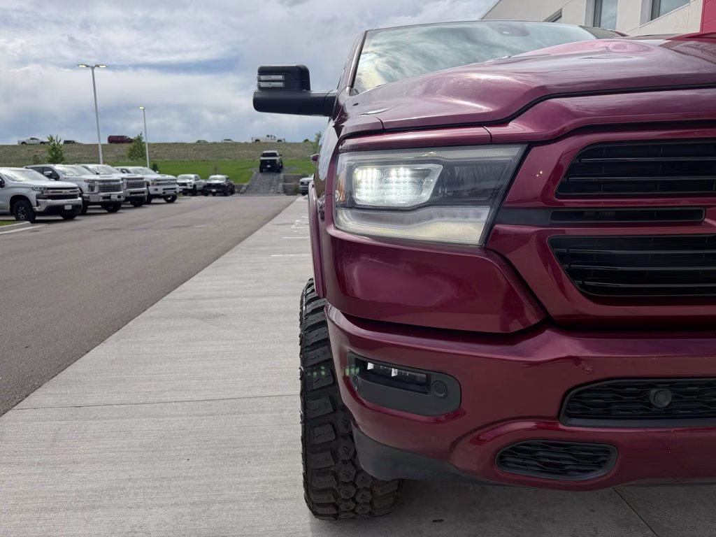 2019 Delmonico Red Pearlcoat Ram 1500 Laramie 4X4 Truck