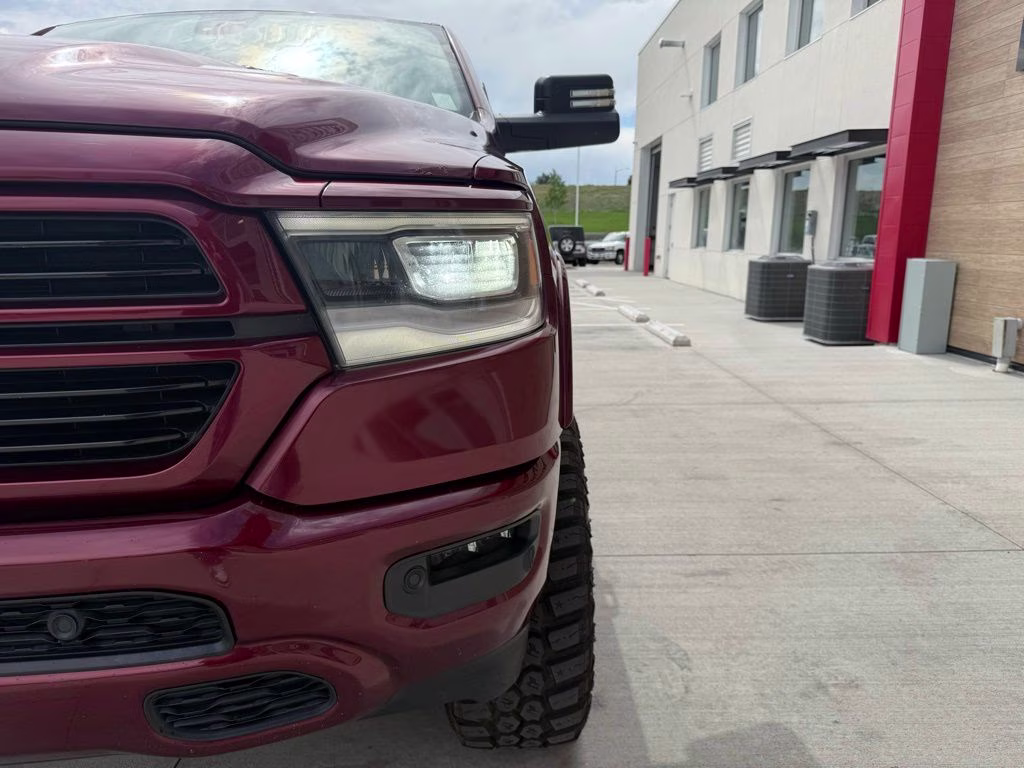 2019 Delmonico Red Pearlcoat Ram 1500 Laramie 4X4 Truck