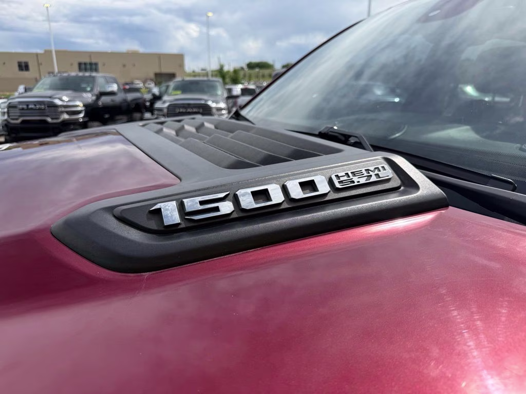 2019 Delmonico Red Pearlcoat Ram 1500 Laramie 4X4 Truck