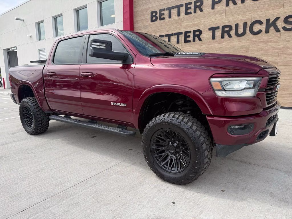 2019 Delmonico Red Pearlcoat Ram 1500 Laramie 4X4 Truck