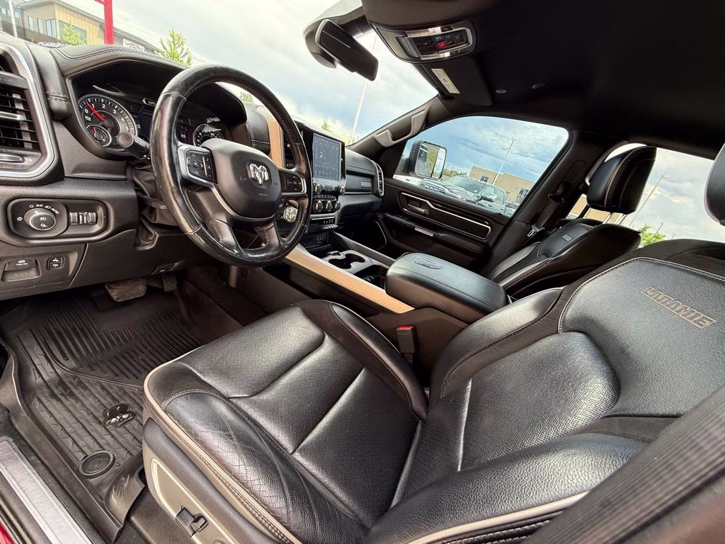 2019 Delmonico Red Pearlcoat Ram 1500 Laramie 4X4 Truck