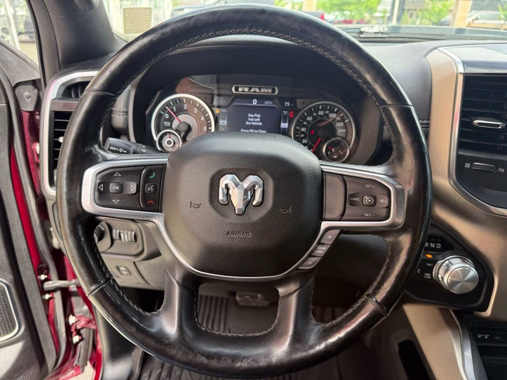 2019 Delmonico Red Pearlcoat Ram 1500 Laramie 4X4 Truck