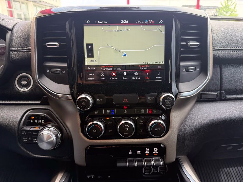 2019 Delmonico Red Pearlcoat Ram 1500 Laramie 4X4 Truck