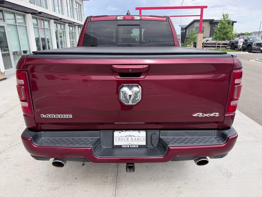 2019 Delmonico Red Pearlcoat Ram 1500 Laramie 4X4 Truck