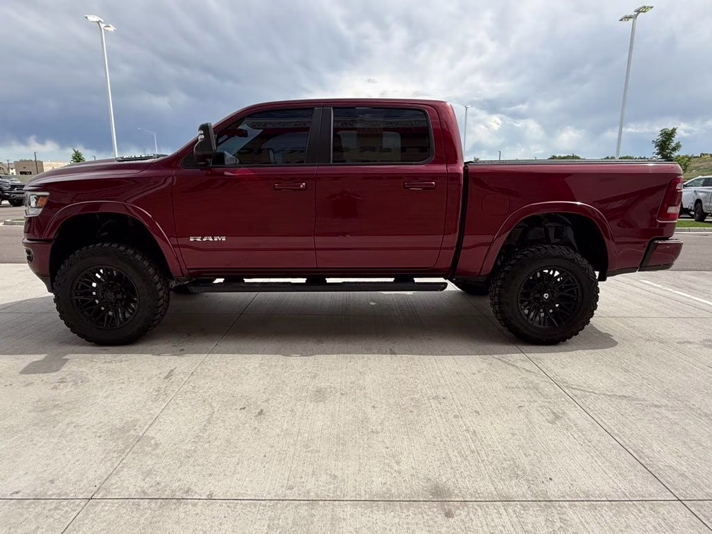 2019 Delmonico Red Pearlcoat Ram 1500 Laramie 4X4 Truck