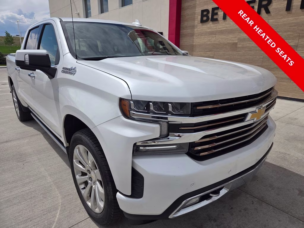 2019 Iridescent Pearl Tricoat Chevrolet Silverado 1500 High Country 4X4 Truck