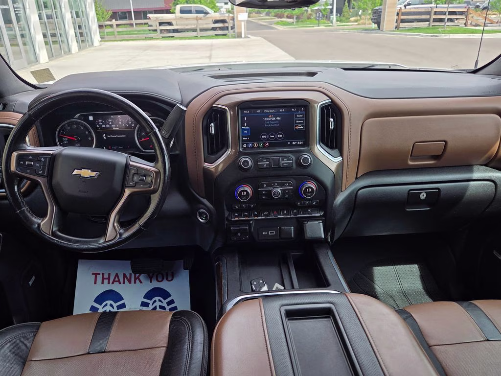 2019 Iridescent Pearl Tricoat Chevrolet Silverado 1500 High Country 4X4 Truck