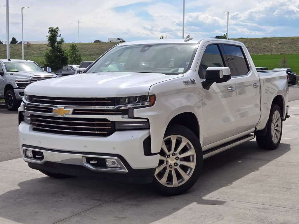2019 Iridescent Pearl Tricoat Chevrolet Silverado 1500 High Country 4X4 Truck