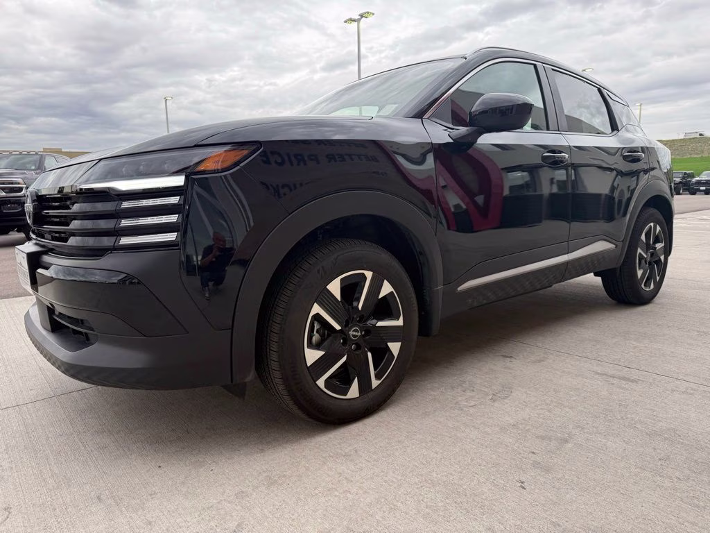 2025 Super Black Nissan Kicks SV AWD SUV