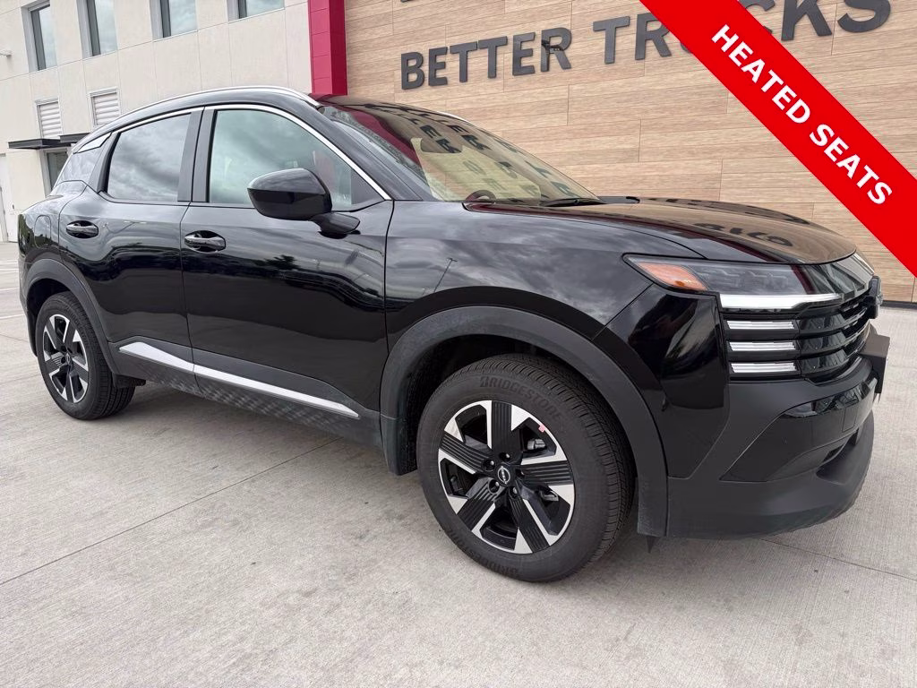 2025 Super Black Nissan Kicks SV AWD SUV