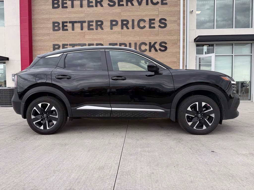 2025 Super Black Nissan Kicks SV AWD SUV