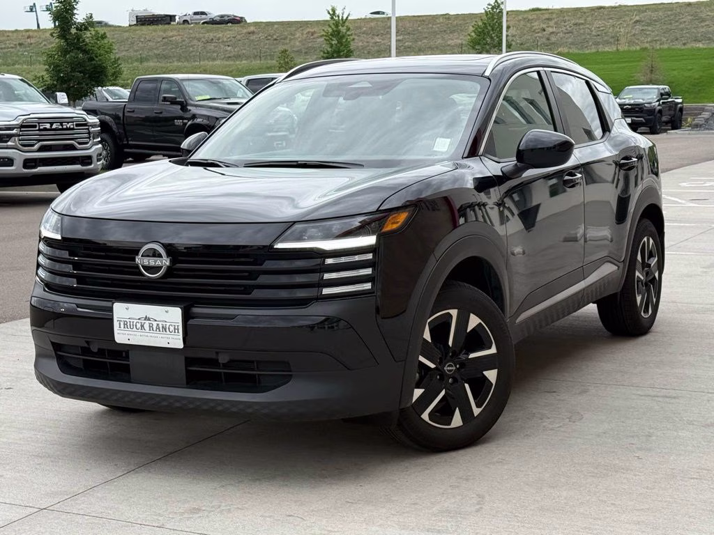 2025 Super Black Nissan Kicks SV AWD SUV
