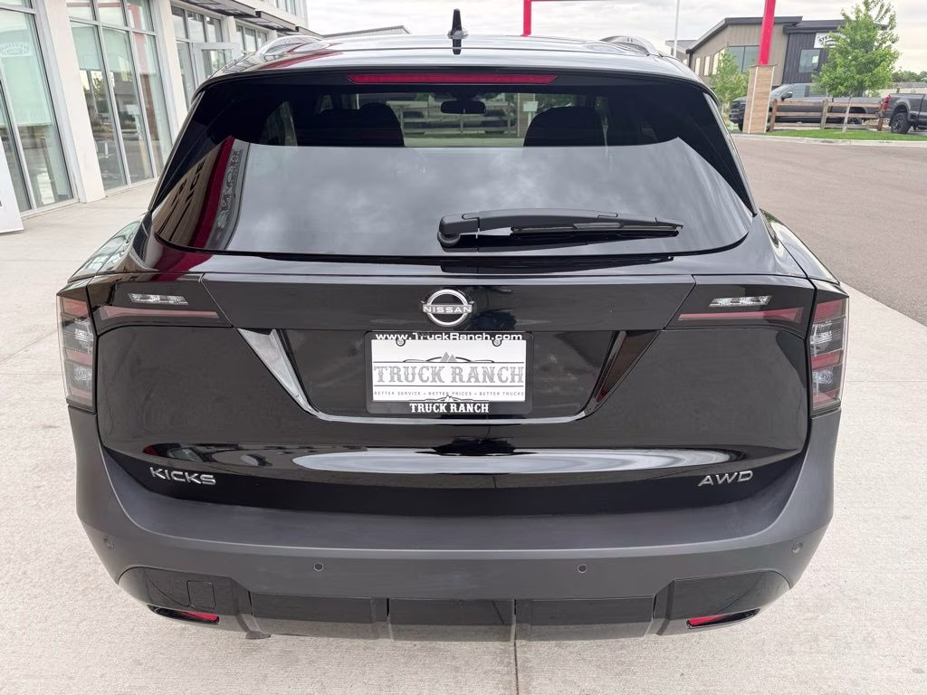 2025 Super Black Nissan Kicks SV AWD SUV