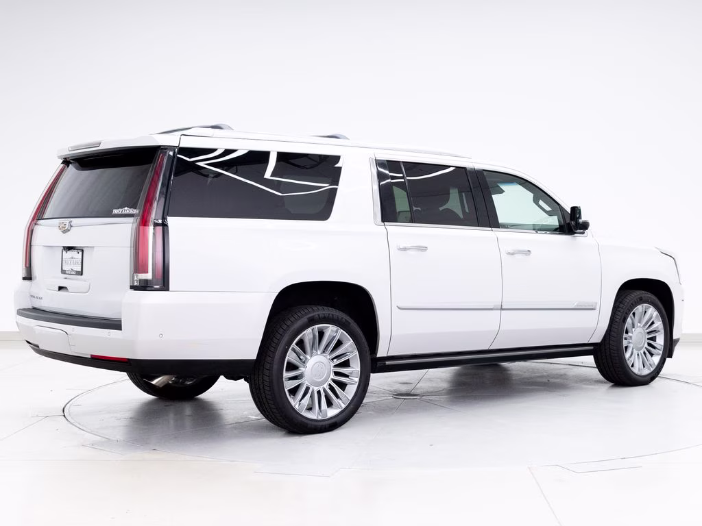 2017 Crystal White Tricoat Cadillac Escalade ESV Platinum Edition 4X4 SUV