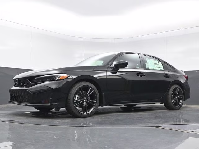 2026 Crystal Black Pearl Honda Civic Si FWD Sedan