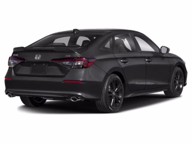 2026 Crystal Black Pearl Honda Civic Si FWD Sedan