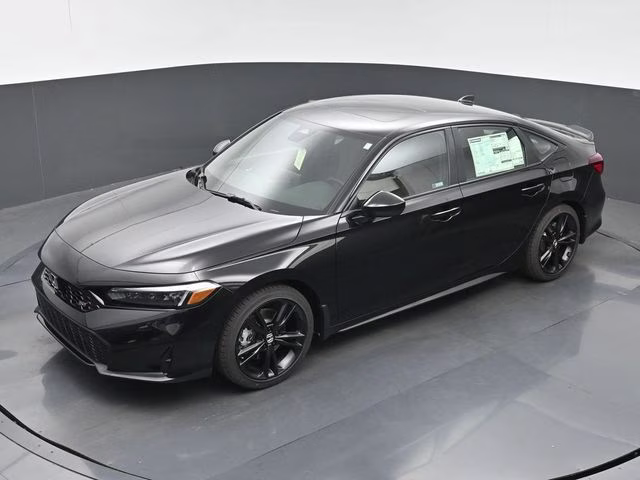 2026 Crystal Black Pearl Honda Civic Si FWD Sedan