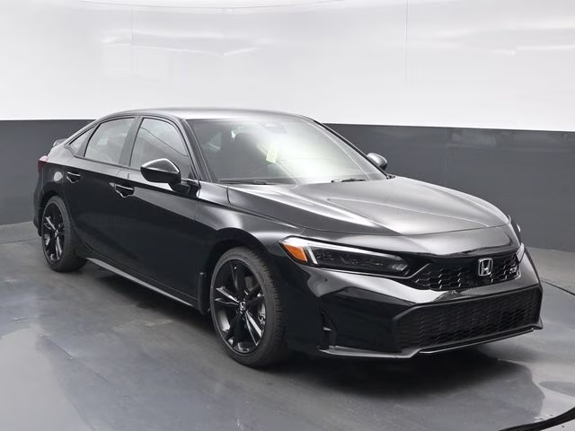 2026 Crystal Black Pearl Honda Civic Si FWD Sedan