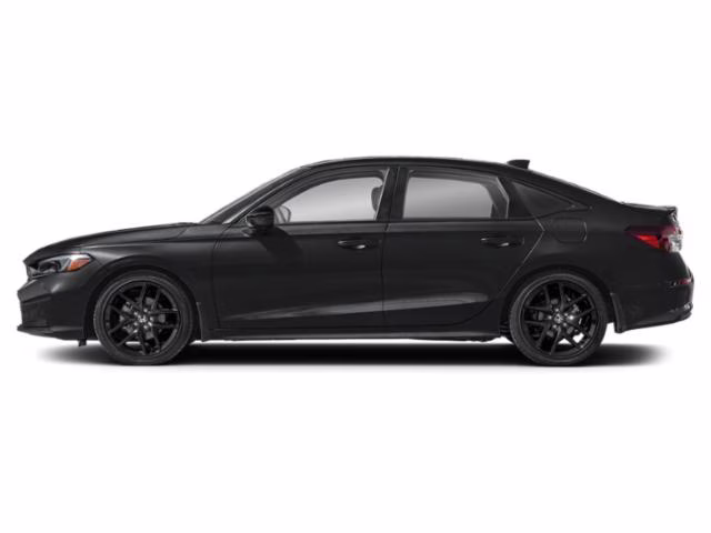 2026 Crystal Black Pearl Honda Civic Sport FWD Sedan