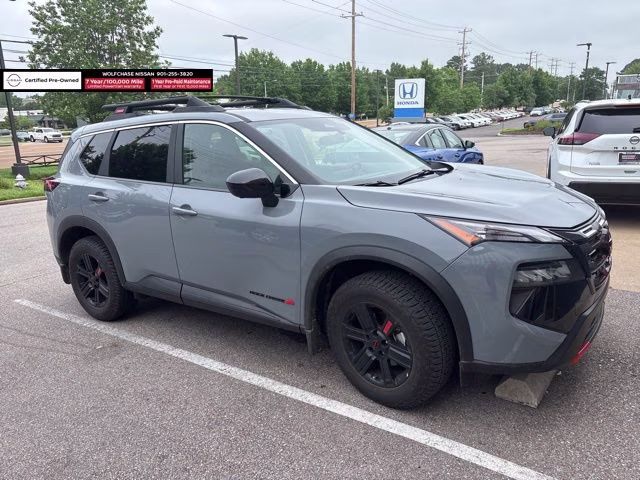 2025 Boulder Gray Pearl Nissan Rogue Rock Creek AWD SUV