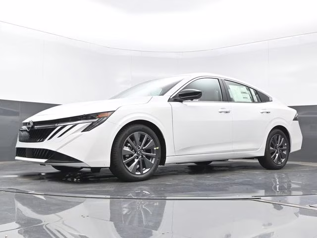 2026 Aspen White Tricoat Nissan Sentra SL FWD Sedan