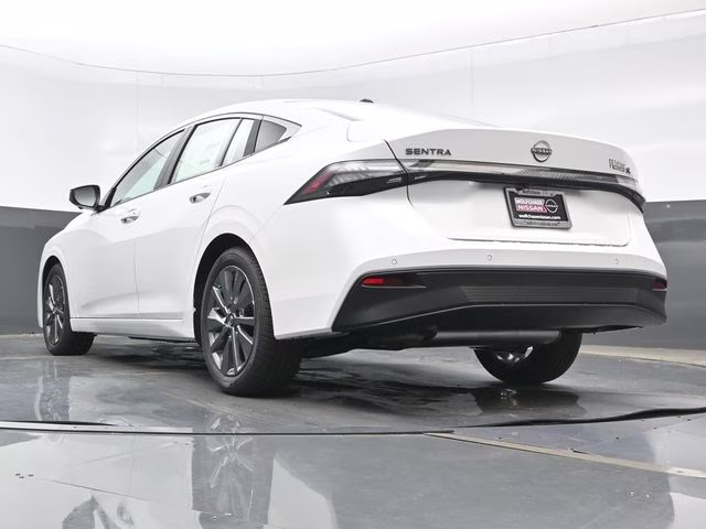 2026 Aspen White Tricoat Nissan Sentra SL FWD Sedan