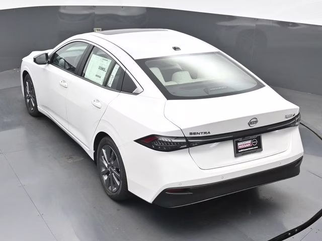 2026 Aspen White Tricoat Nissan Sentra SL FWD Sedan