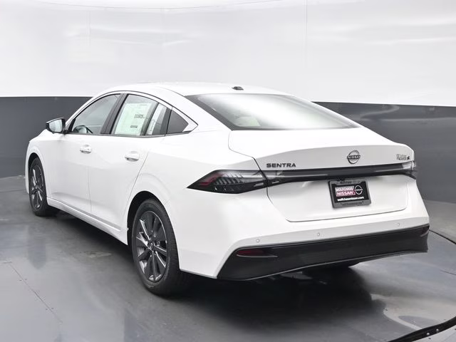 2026 Aspen White Tricoat Nissan Sentra SL FWD Sedan