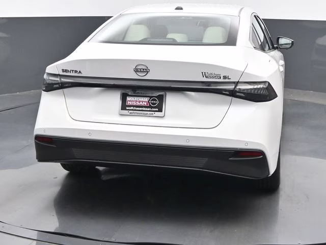 2026 Aspen White Tricoat Nissan Sentra SL FWD Sedan