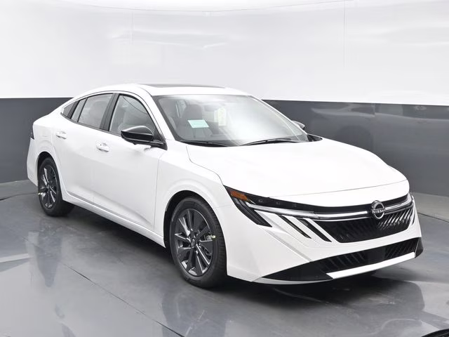 2026 Aspen White Tricoat Nissan Sentra SL FWD Sedan