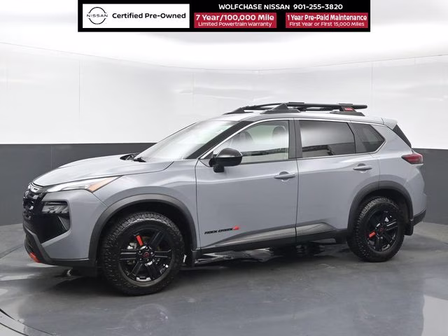 2025 Boulder Gray Pearl Nissan Rogue Rock Creek AWD SUV