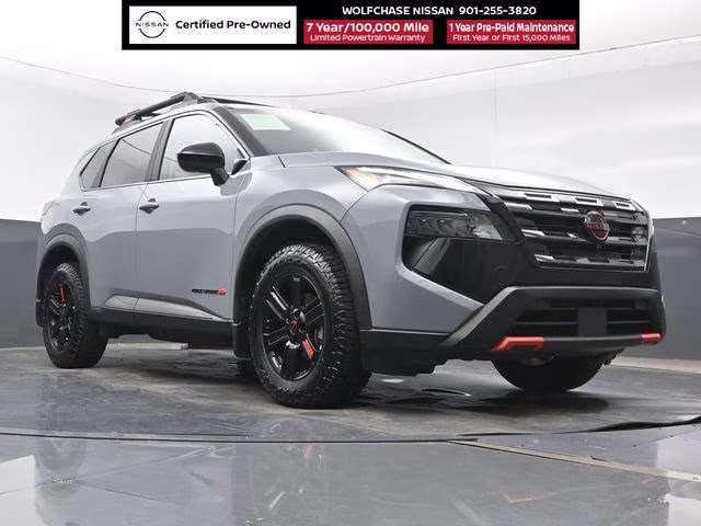 2025 Boulder Gray Pearl Nissan Rogue Rock Creek AWD SUV