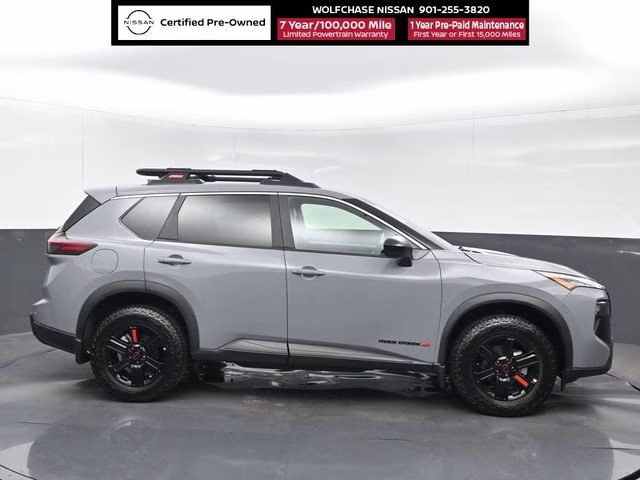 2025 Boulder Gray Pearl Nissan Rogue Rock Creek AWD SUV