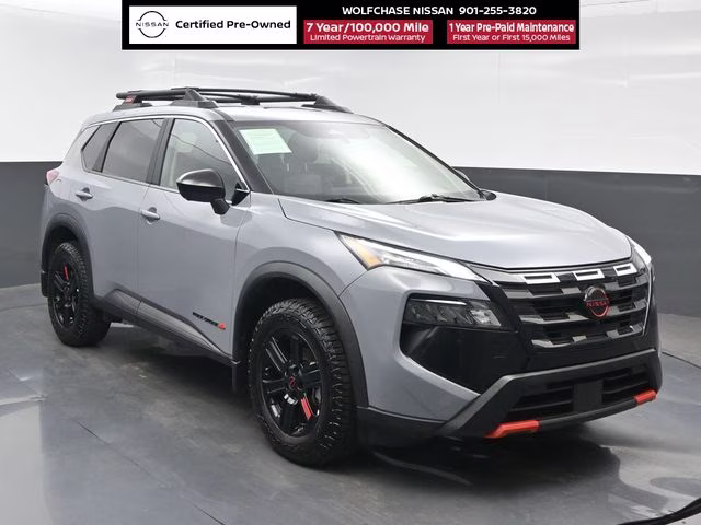 2025 Boulder Gray Pearl Nissan Rogue Rock Creek AWD SUV