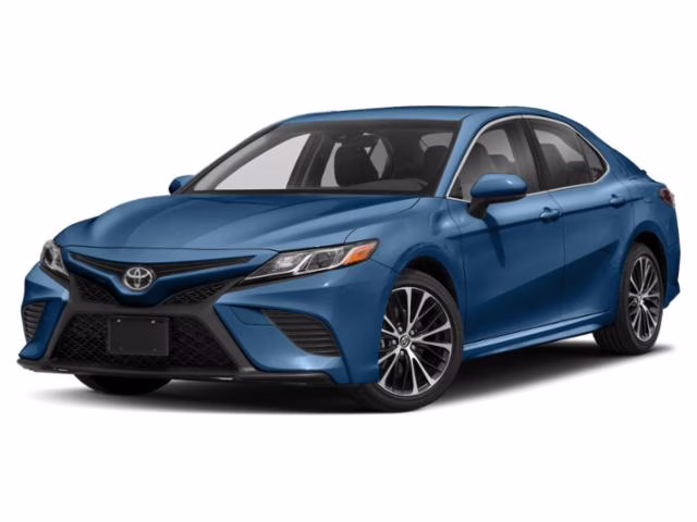 2019 Blue Streak Metallic Toyota Camry SE FWD Sedan