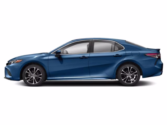 2019 Blue Streak Metallic Toyota Camry SE FWD Sedan