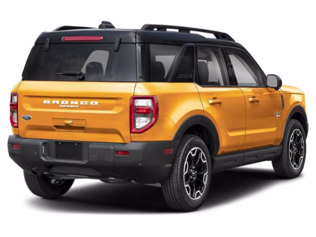 2026 Orange Fury Metallic Tri-Coat Ford Bronco Sport Outer Banks 4X4 SUV